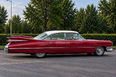 Cadillac Deville (седан красный)